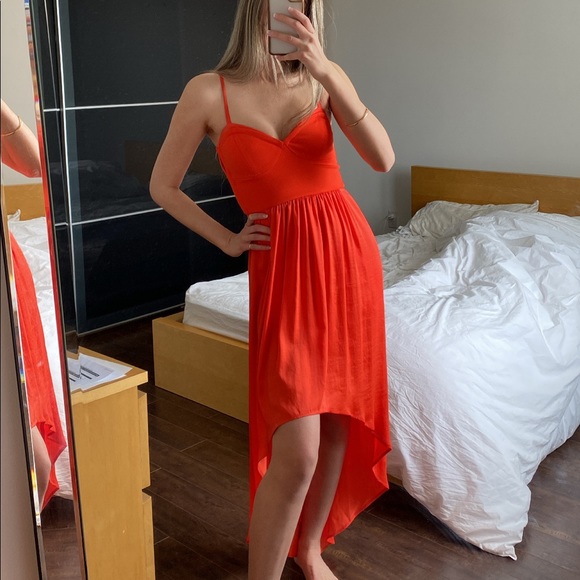 BCBG Orange Dress 🍊 - Picture 5 of 10